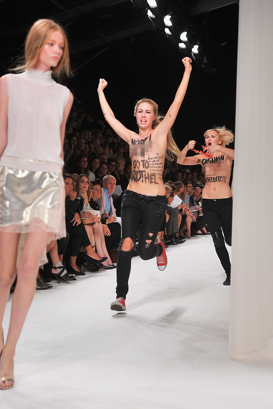 Best of Nude runway fashion