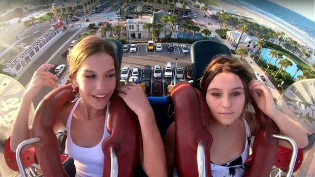 brooke molloy recommends nude slingshot ride pic