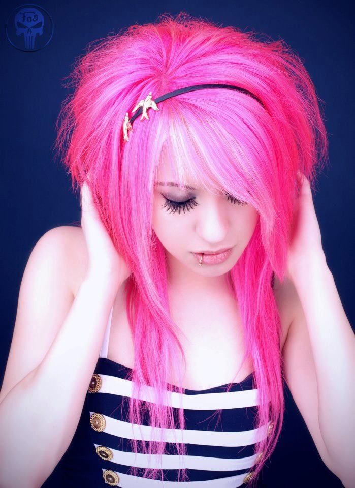 bima ndut recommends pink hair emo pic