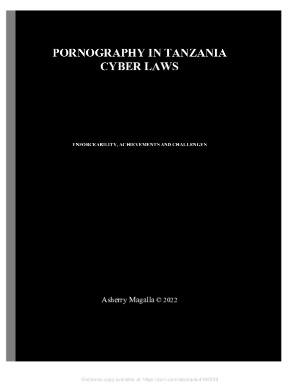 anant kataria recommends Pornography In Tanzania