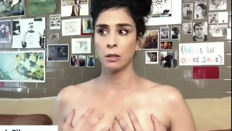 ahmed abozeid recommends sarah silverman full frontal pic