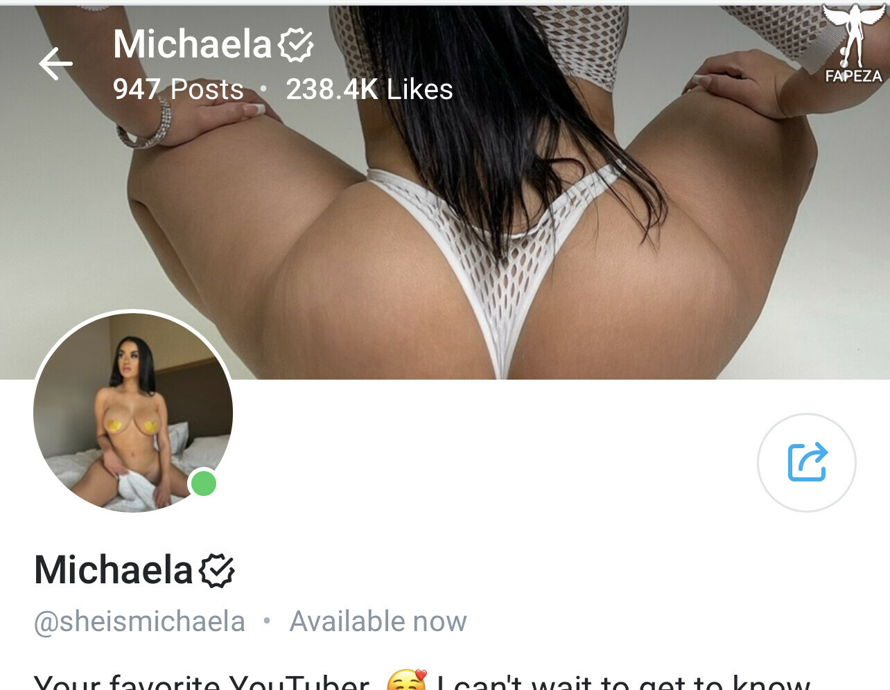 cody kieswetter recommends Sheismichaela Nude