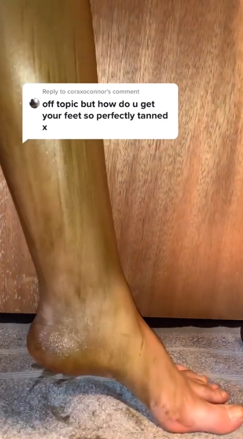 adrian rivers recommends Tan Footjob