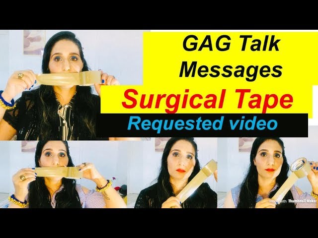 tape gag videos