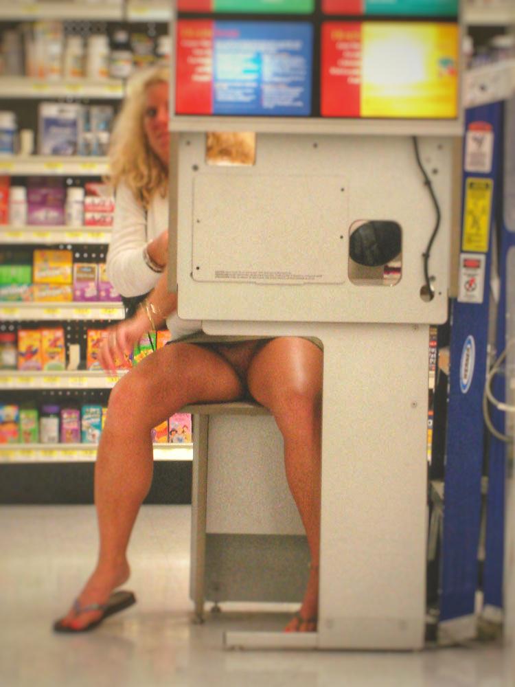 Best of Upskirts at walmart