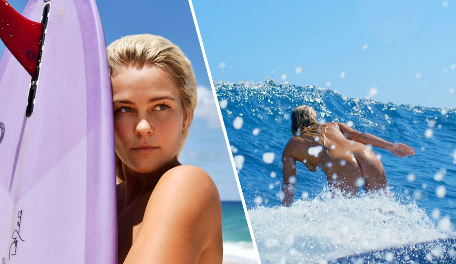 chelsea alles recommends Women Naked Surfing