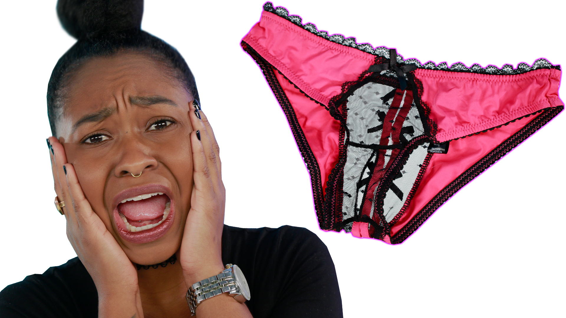 women wearing crotchless panties