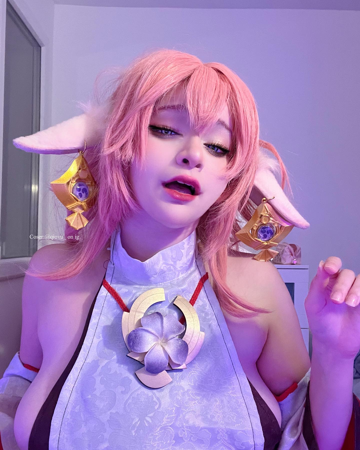 yae miko cosplay porn